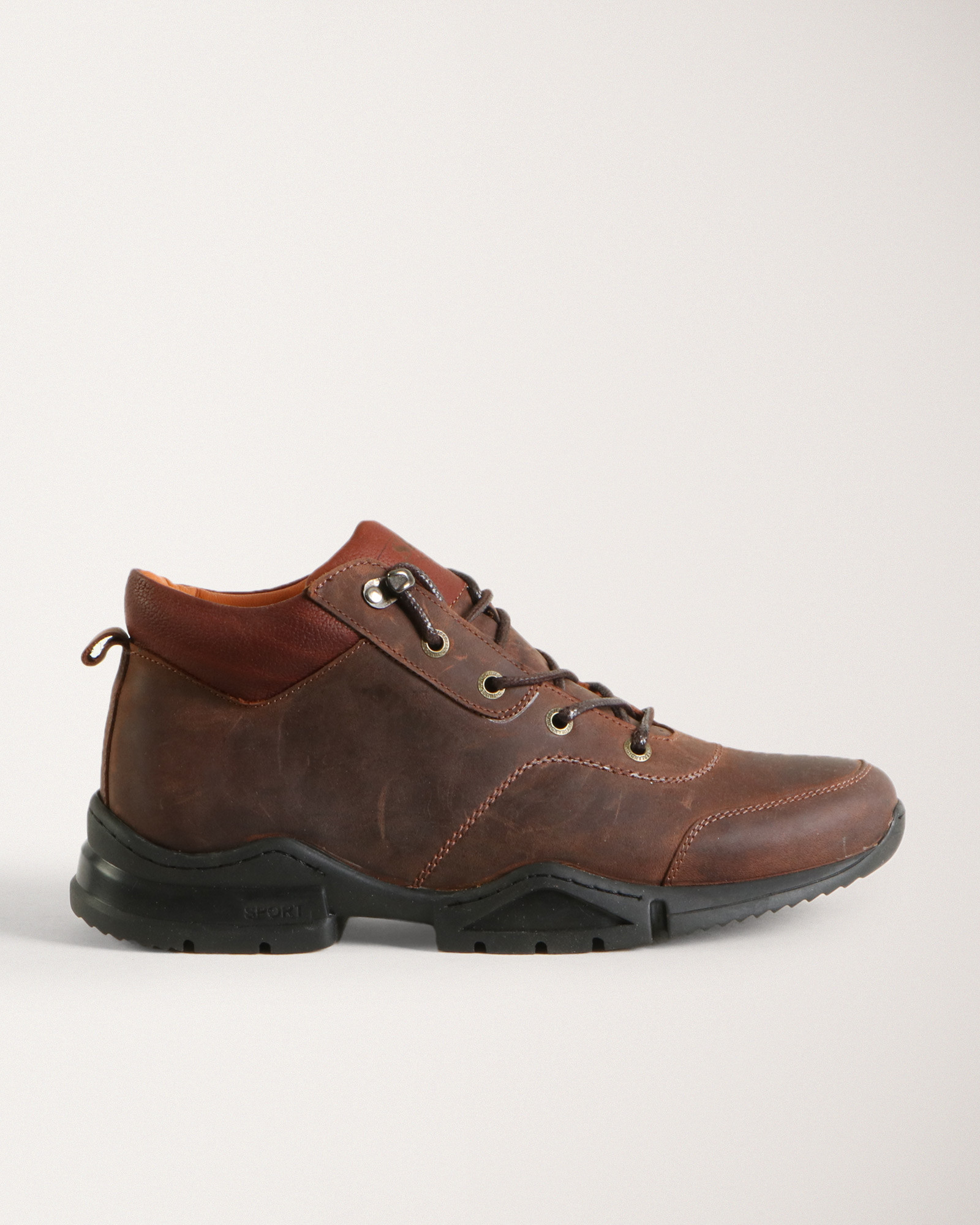 کفش مردانه جذاب قهوه ای 19370102