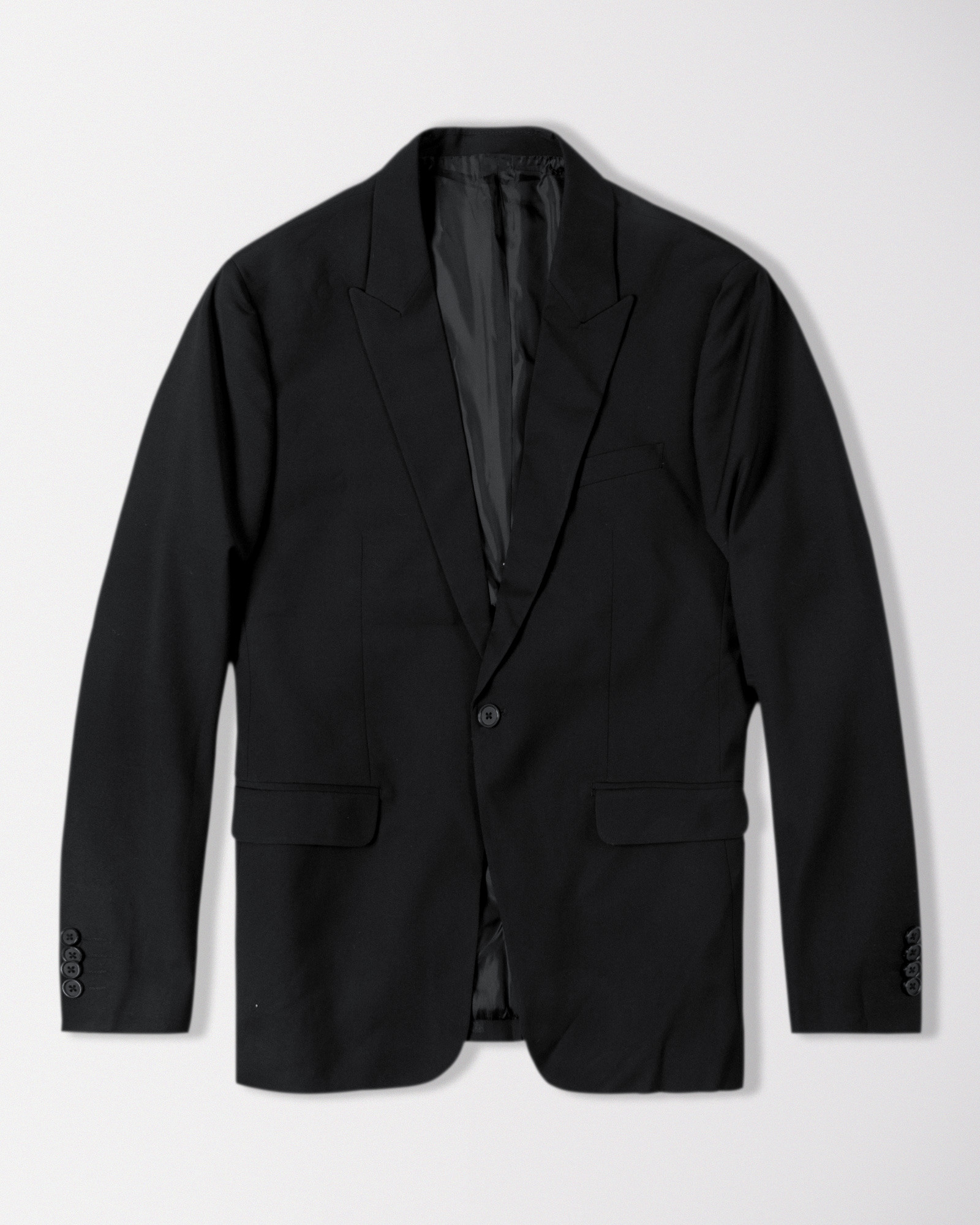 خرید کت تک مردانه یک دکمه شیک مشکی 18446165