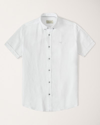 پیراهن مردانه آستین کوتاه  سفید 21122237
