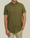 خرید اینترنتی پیراهن مردانه آستین کوتاه  روزمره نخی سبز 21122236