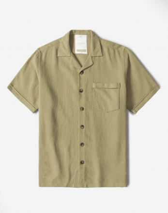 خرید پیراهن آستین کوتاه یقه انگلیسی سبز 22422270