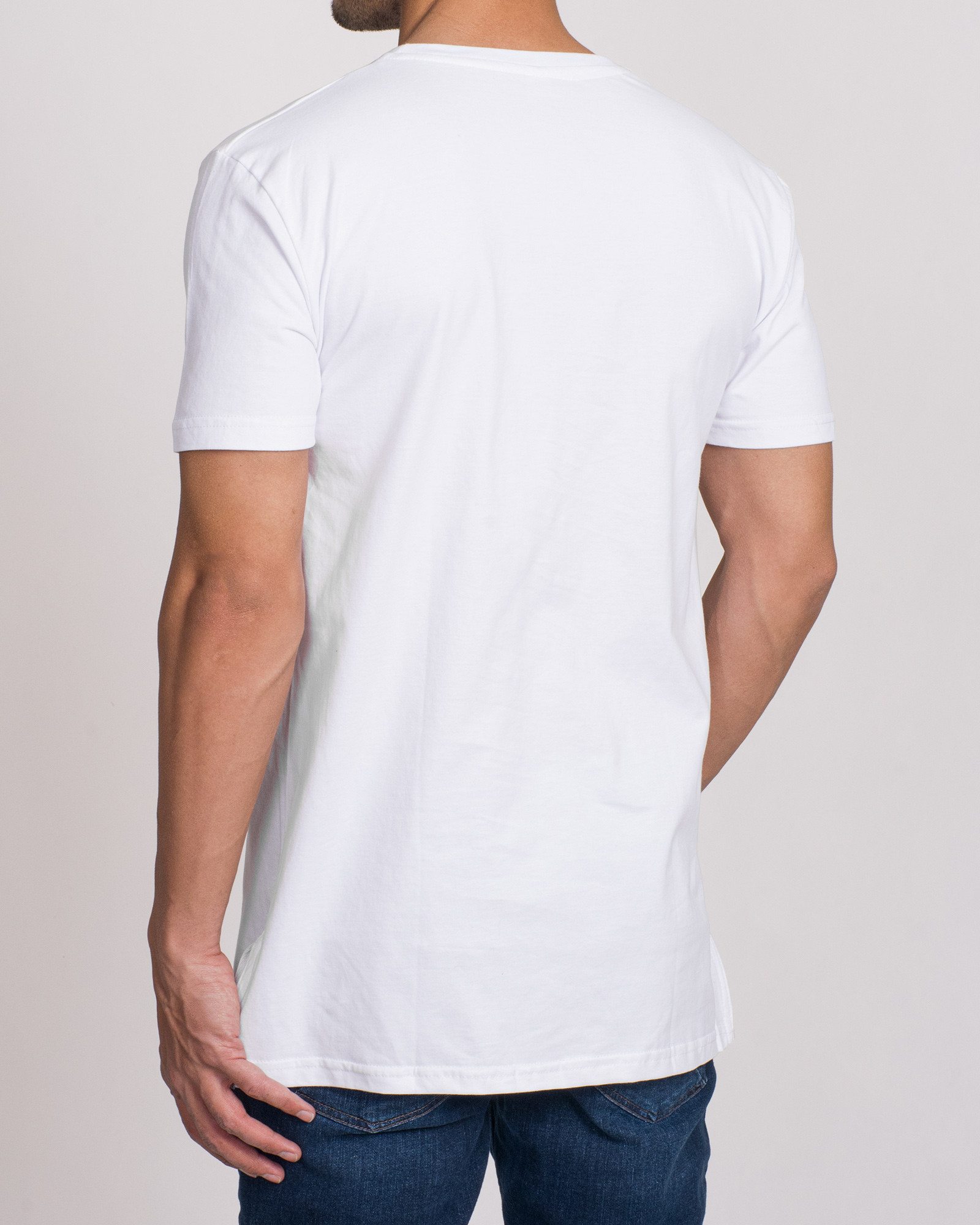 خرید تیشرت آستین کوتاه مردانه چاپدار سفید 20129362