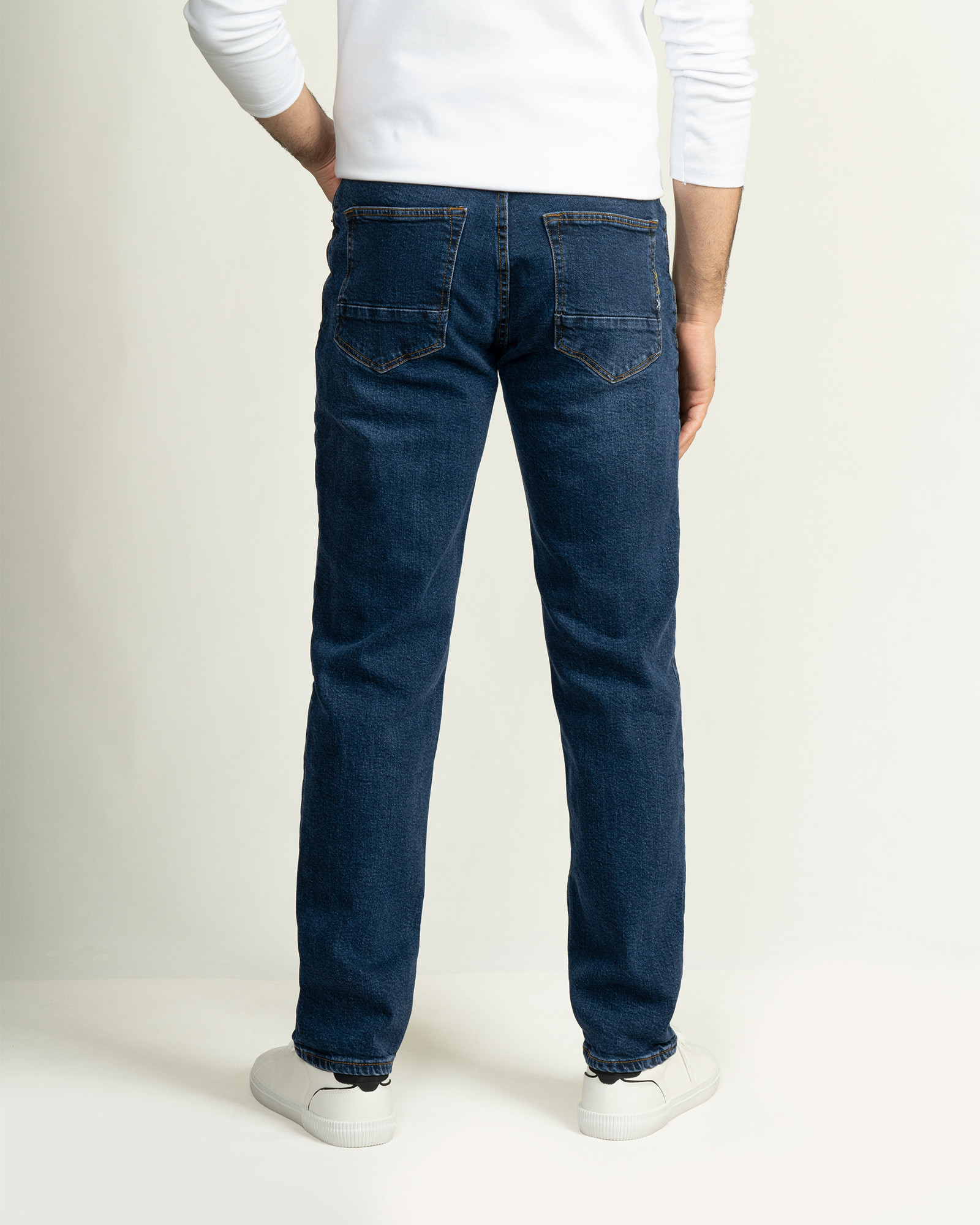 خرید شلوار جین مردانه رگولار سرمه ای 20312118