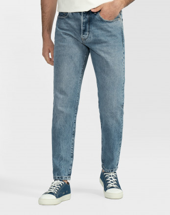 خرید و قیمت شلوار جین ساده استریت مردانه آبی 22424630