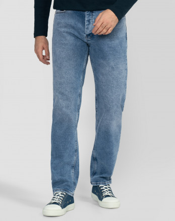 خرید و قیمت شلوار جین ساده اسلیم مردانه آبی  22311308