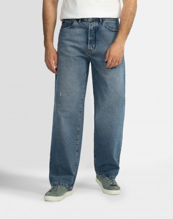 خرید و قیمت شلوار جین بگی مردانه آبی  23112183